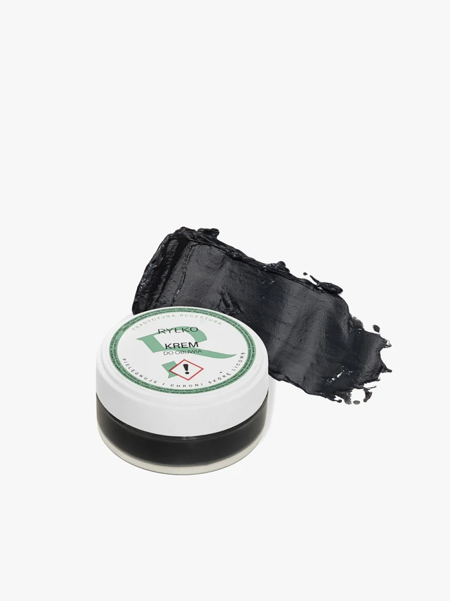 Graue Schuhcreme