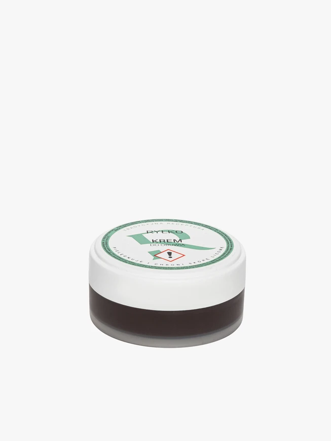 Brauner Schuhcreme
