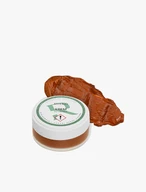 Leuchtend orange Schuhcreme