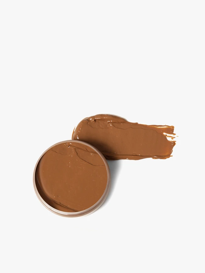 Hellbraune Schuhcreme