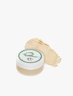 Hellgelbe transparente Schuhcreme