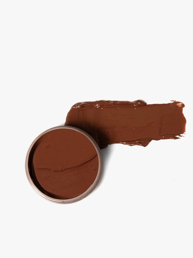 Hellbraune Schuhcreme