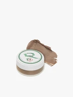 Graubeige Schuhcreme