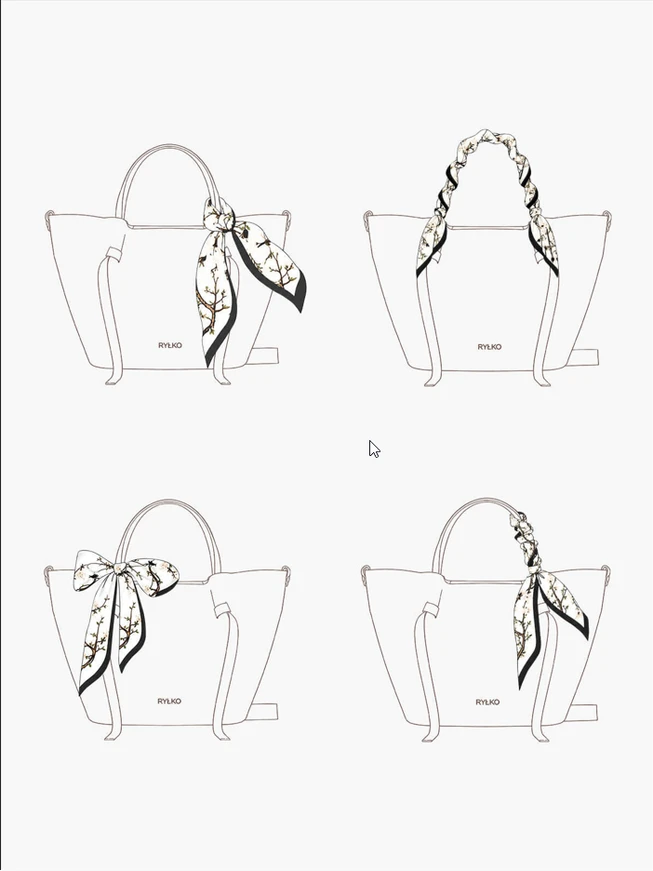 Handtasche mit Silberkette - Akcesoria: ONE SIZE