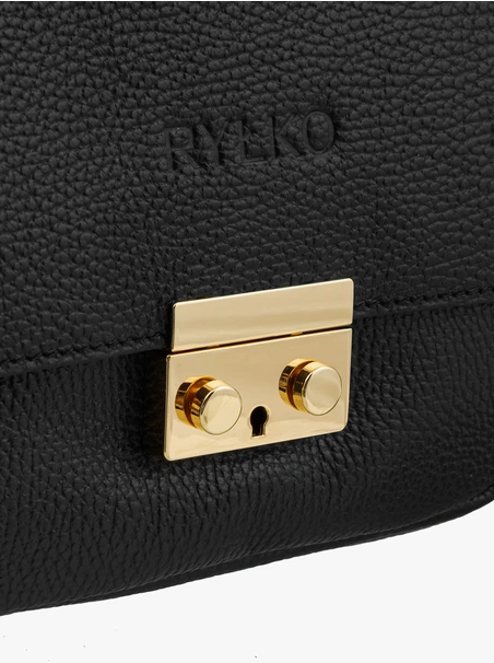 Schwarzer Rucksack für Frauen