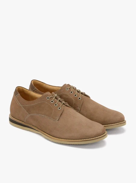 Braune Herrenhalbschuhe