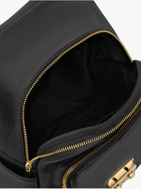 Schwarzer Rucksack für Frauen