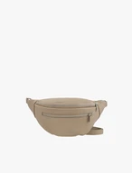 Dunkelbeige Nierentasche - Crossbody