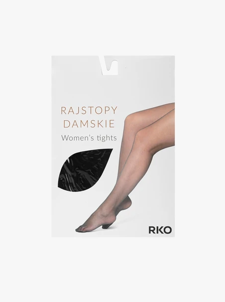 Dünne schwarze Strumpfhose 20 DEN