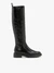Schwarze Stiefel mit schmalem Schaft