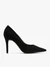 Schwarze hochhackige Pumps