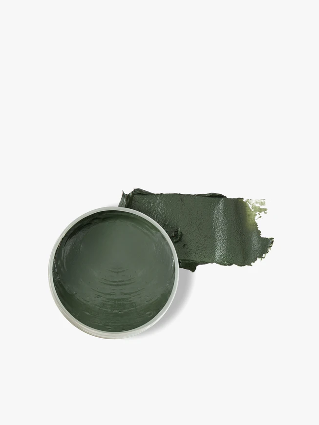 Grüne Schuhcreme