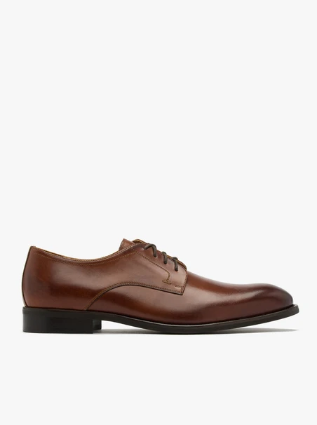 Braune Herrenhalbschuhe