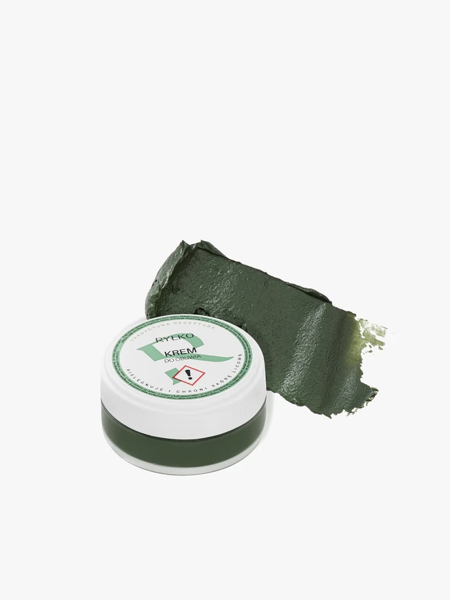Grüne Schuhcreme
