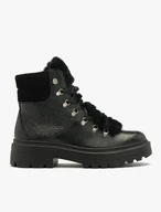 Schwarze isolierte Stiefel