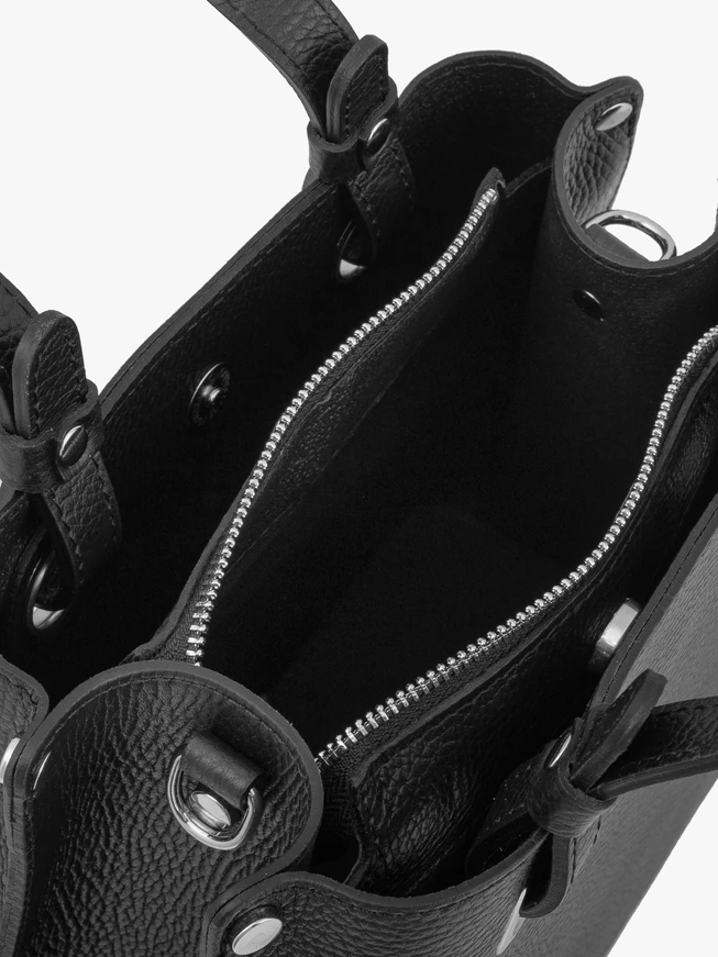 Schwarze Handtasche