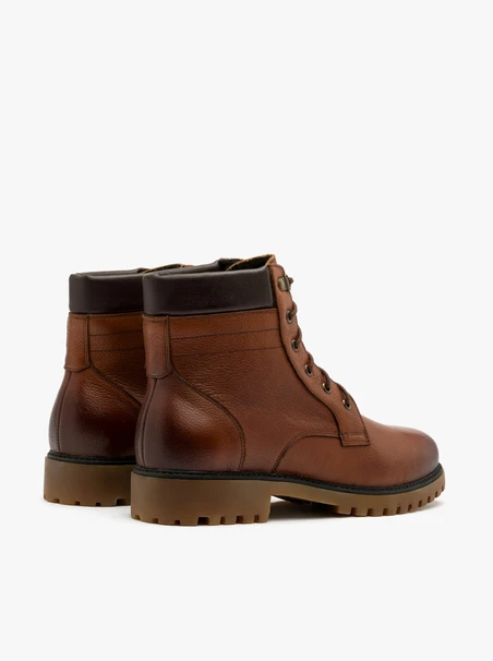 Brauner Herren Bootie