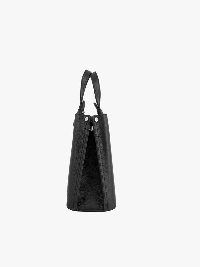 Schwarze Handtasche