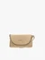 Dunkelbeige Kettenhandtasche