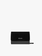 Kleine schwarze Clutch-Tasche