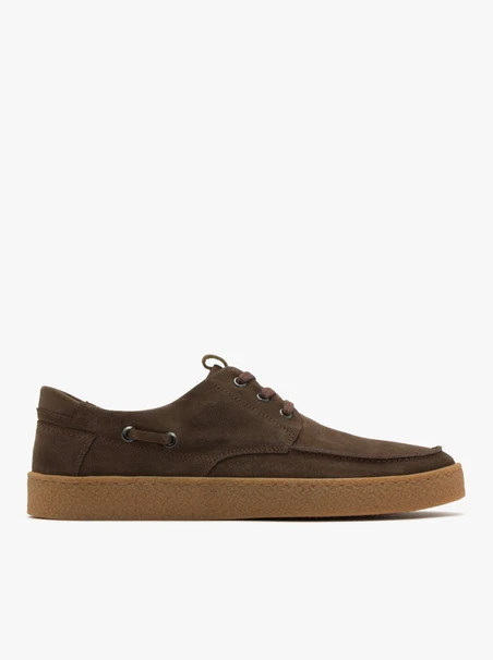 Braune Herrenhalbschuhe