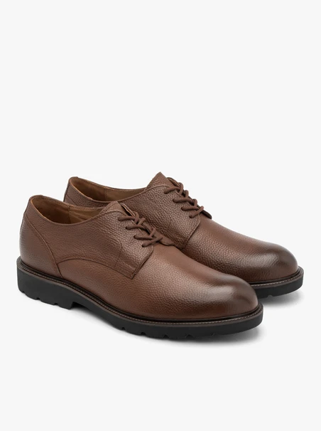 Herren-Halbschuhe auf leichter Traktor-Basis
