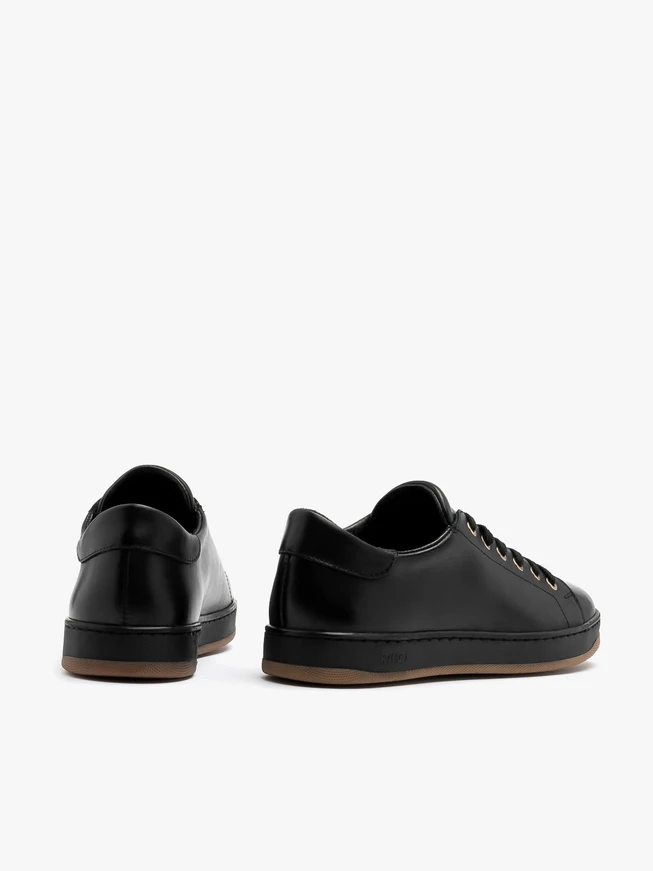 Schwarze sportliche Halbschuhe für Frauen