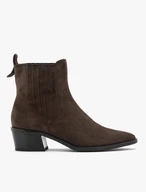 Braune Damen-Slingbacks mit Absatz