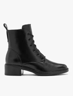 Schwarze Schnürstiefel für Frauen