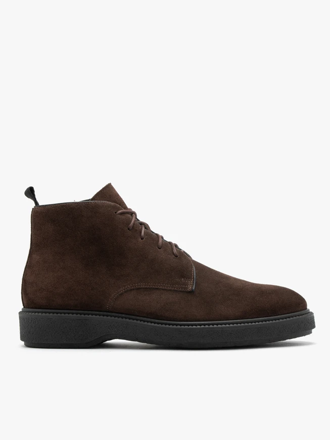 Herrenstiefel aus Veloursleder im Freizeitstil