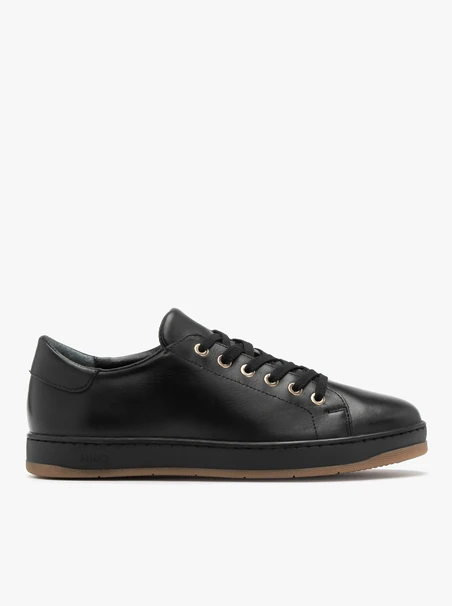 Schwarze sportliche Halbschuhe für Frauen
