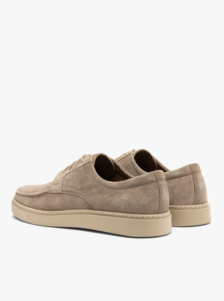 Beige Halbschuhe für Männer