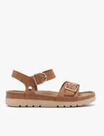 Braune Damen-Sandalen