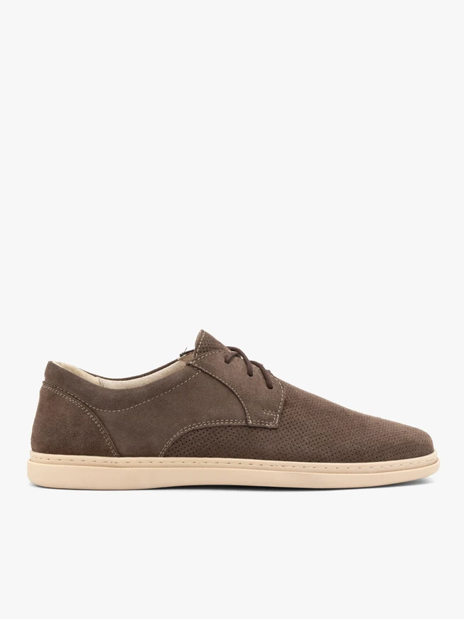 Braune Herren Schnürhalbschuhe