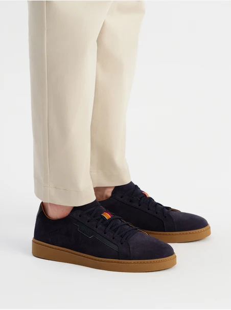 Marineblaue Schnürschuhe für Männer