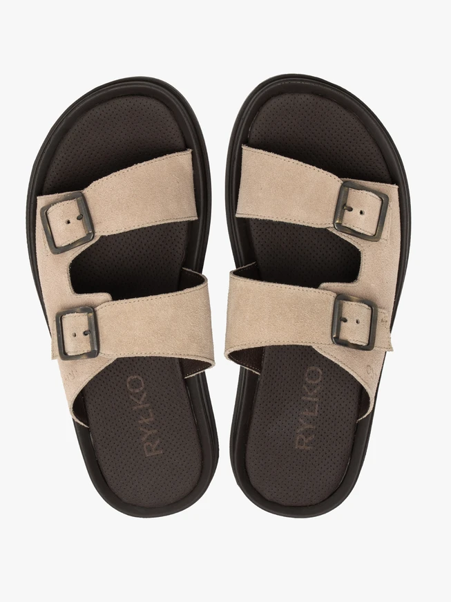 Herren-Flip-Flops in Beige