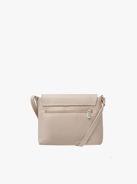 Kleine beigefarbene Brieftasche