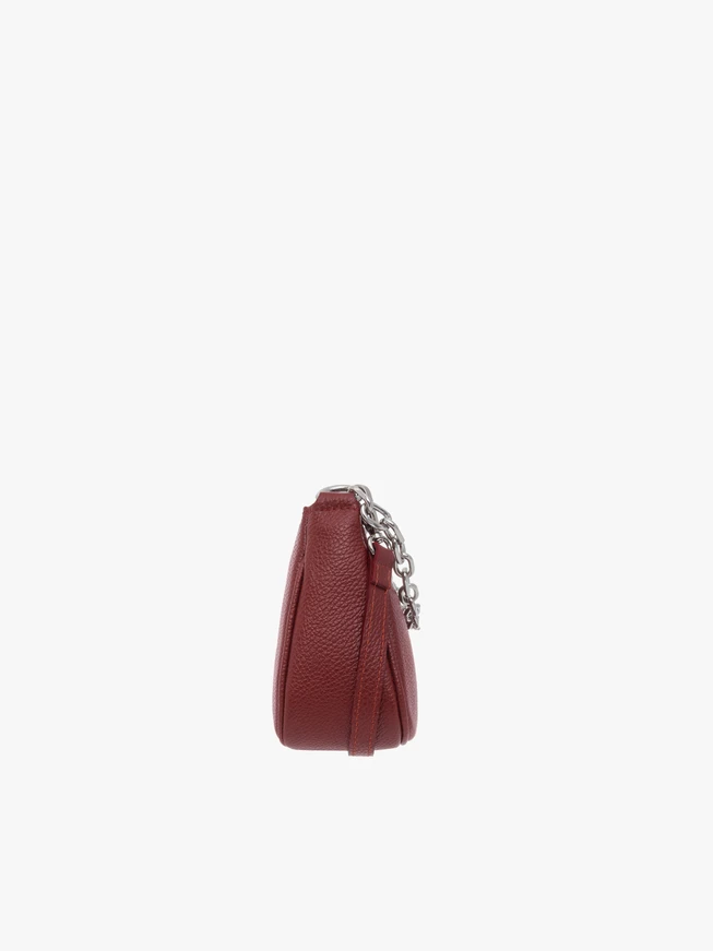 Maroon Kette Handtasche