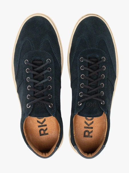 Marineblaue Sport-Halbschuhe für Männer