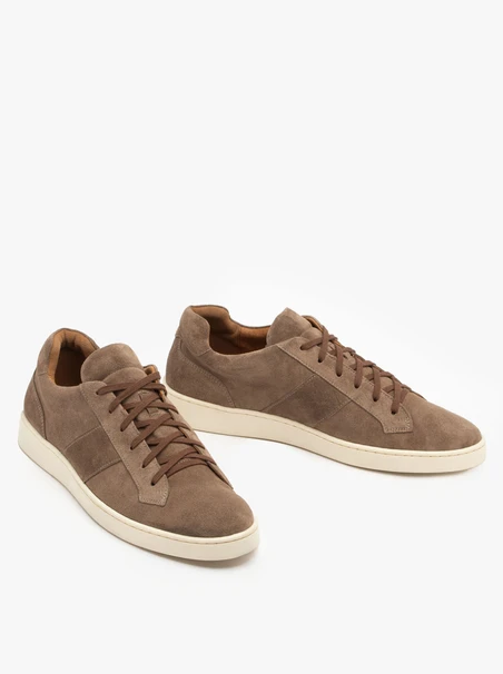 Braune Herrenhalbschuhe