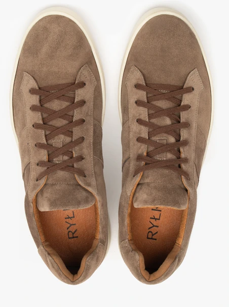 Braune Herrenhalbschuhe