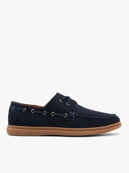 Marineblaue Schnürschuhe für Männer