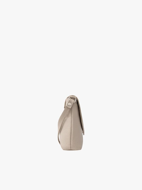 Kleine beigefarbene Brieftasche