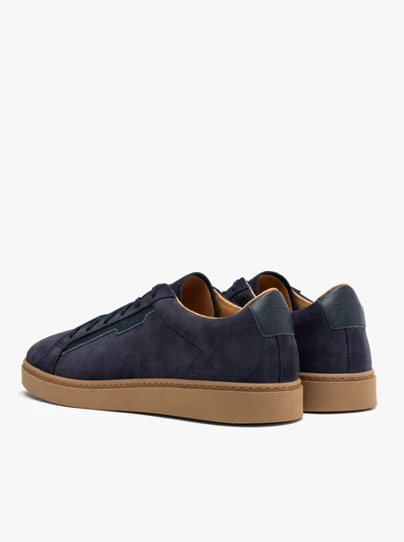 Marineblaue Schnürschuhe für Männer