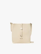 Damen Posttasche mittelgroß creme