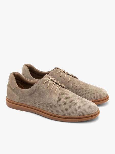 Herrenschnürschuhe mit Perforation