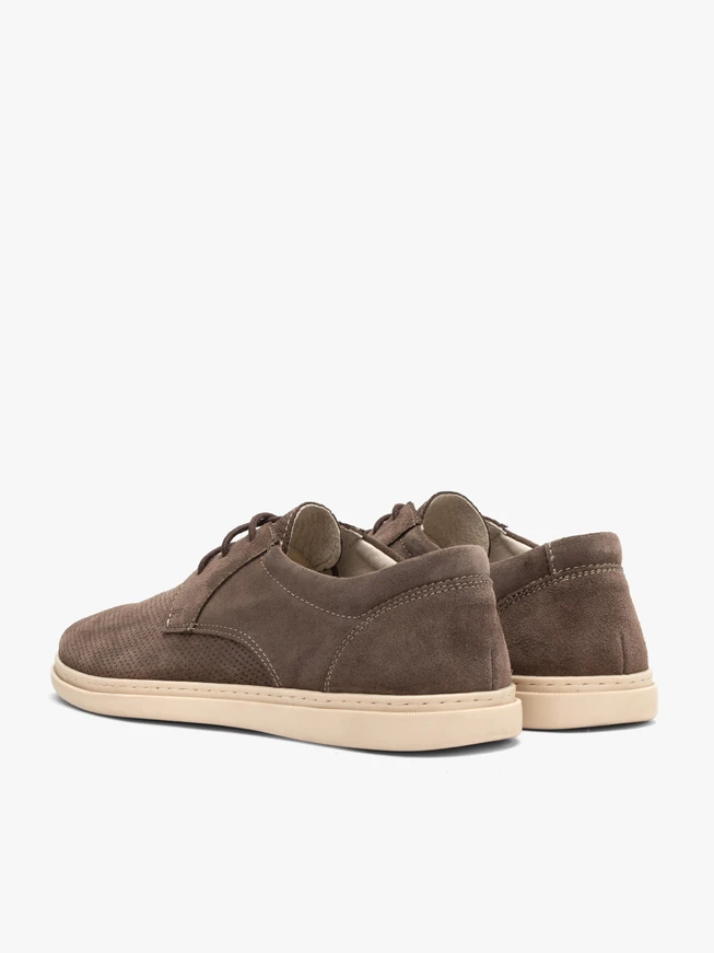 Braune Herren Schnürhalbschuhe