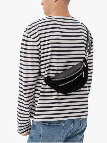 Schwarzes Leder Niere