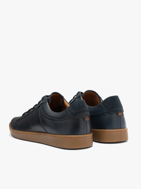 Marineblaue lässige Halbschuhe