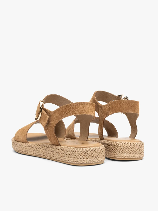 Rote Damen-Sandalen